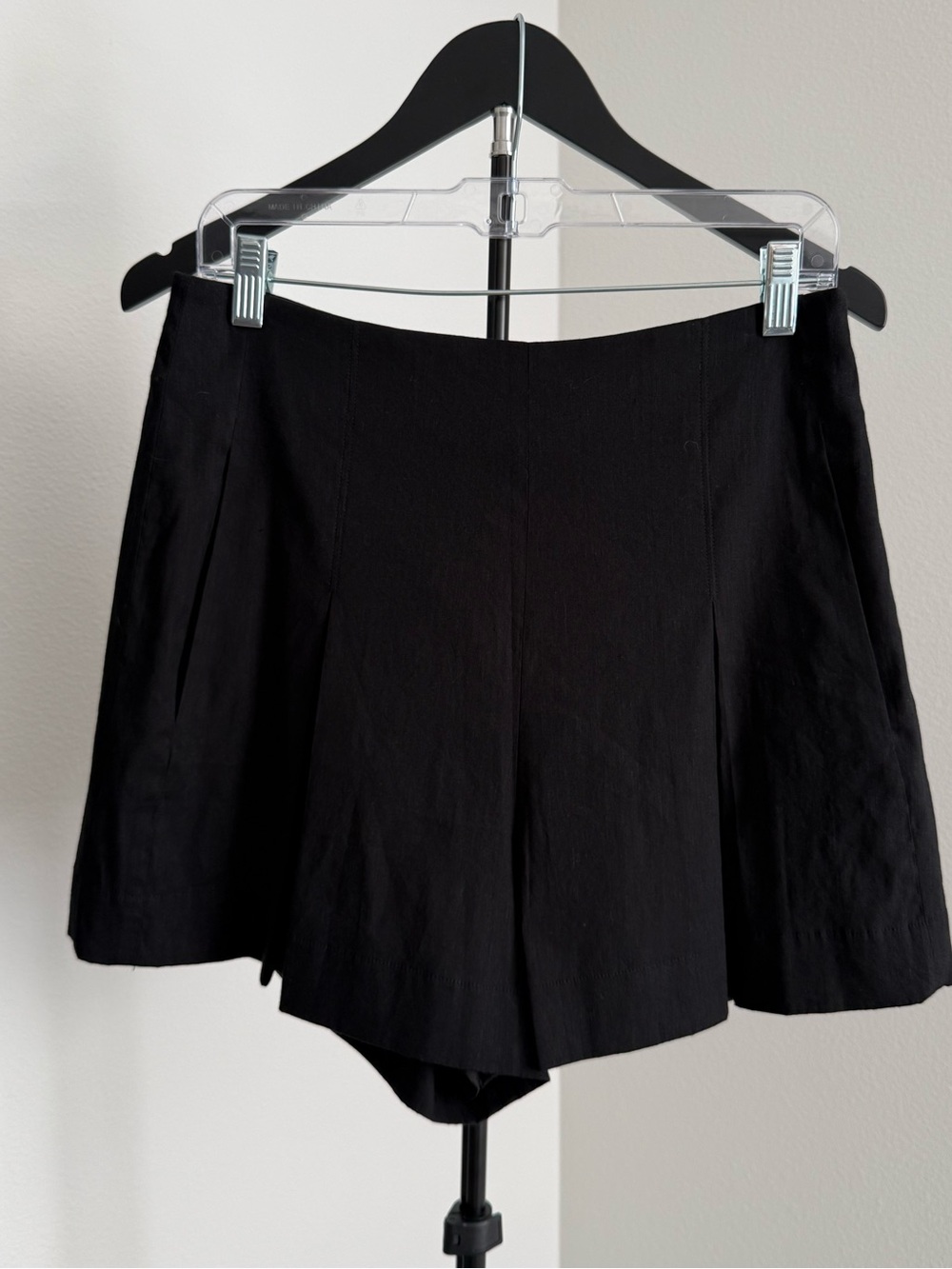 Vince Black Tailored Dress Shorts